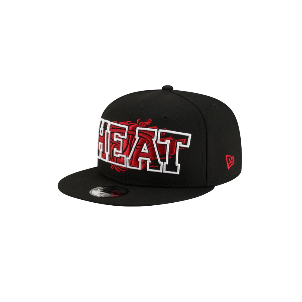 New Era Miami HEAT Black Splatter Youth Snapback - Image 3