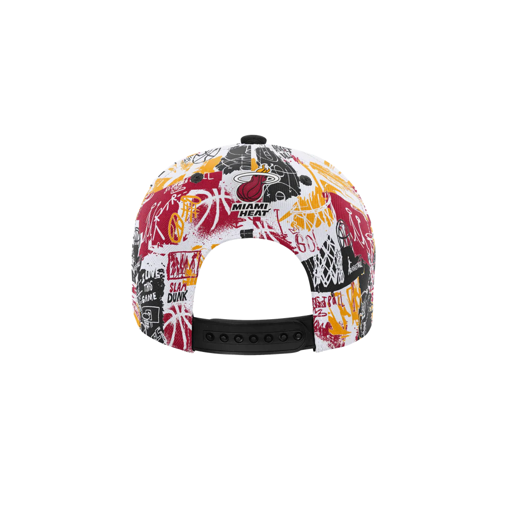 Miami HEAT Graffiti Youth Snapback - Image 2