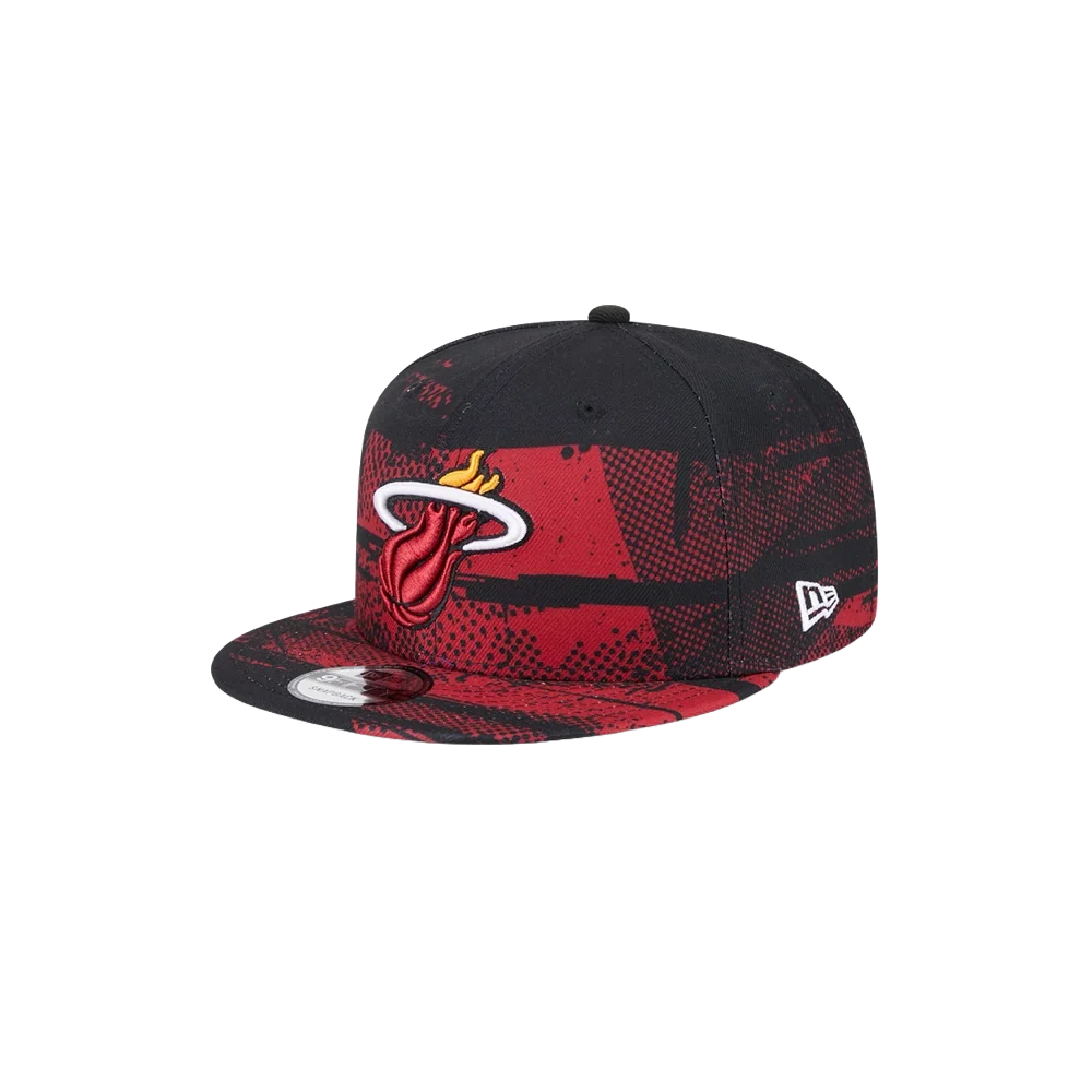 New Era Miami HEAT 2024 Tipoff Snapback - Image 3