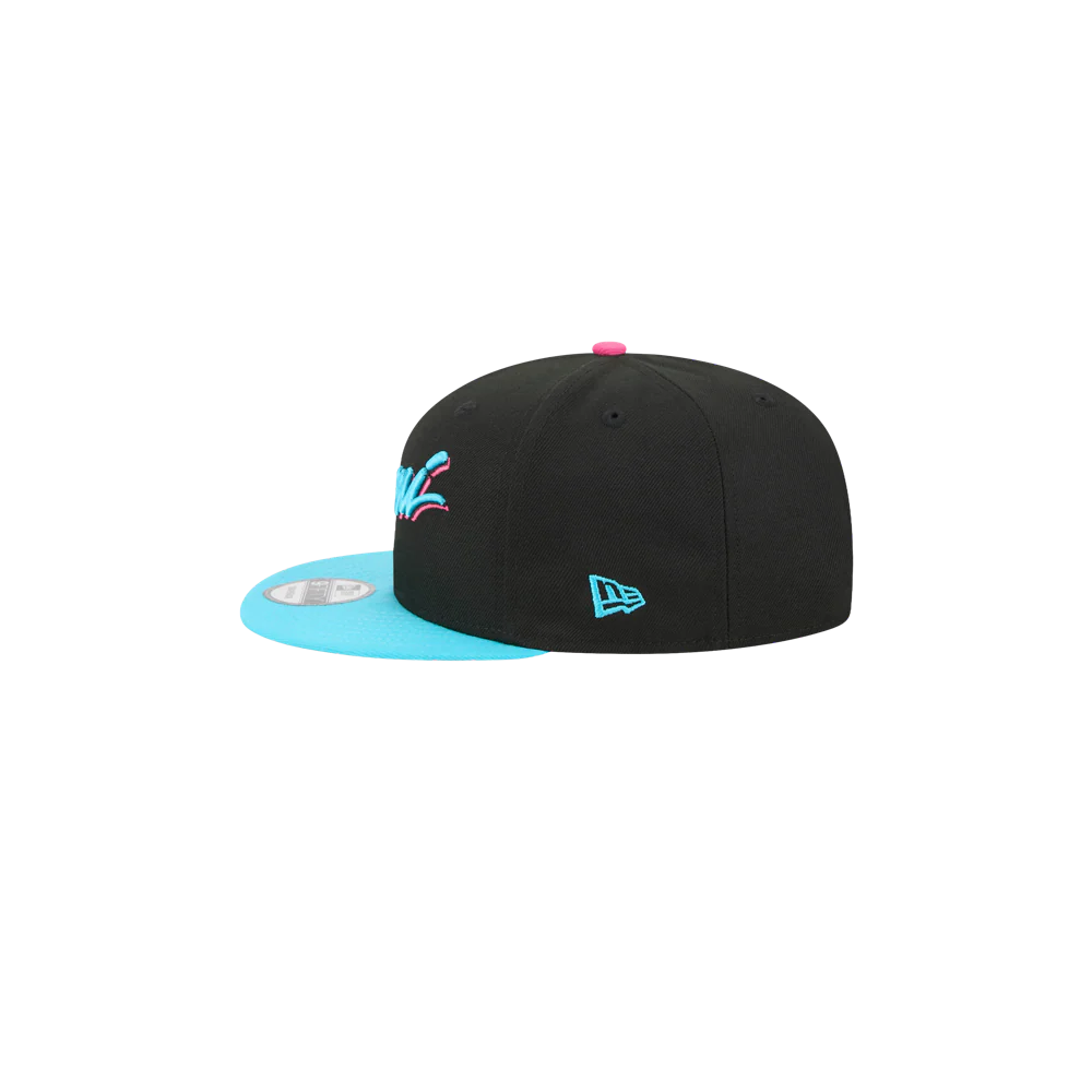 New Era Miami HEAT Original Vice Nights Snapback - Image 4