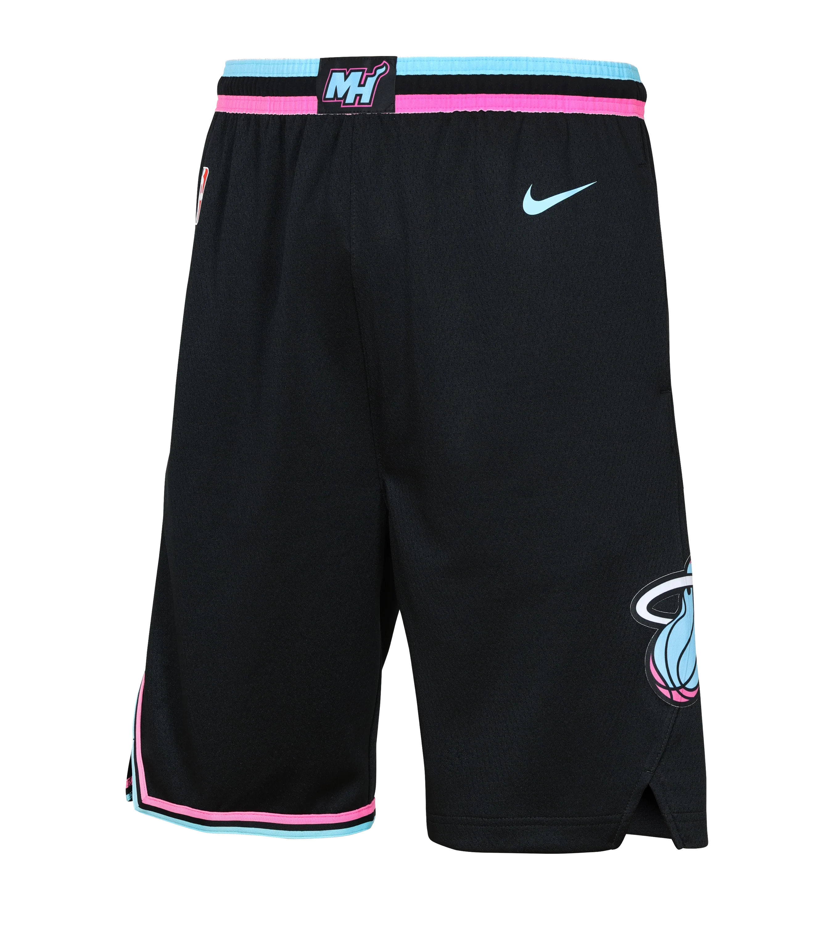 Nike Miami HEAT Original Vice Nights Youth Swingman Shorts