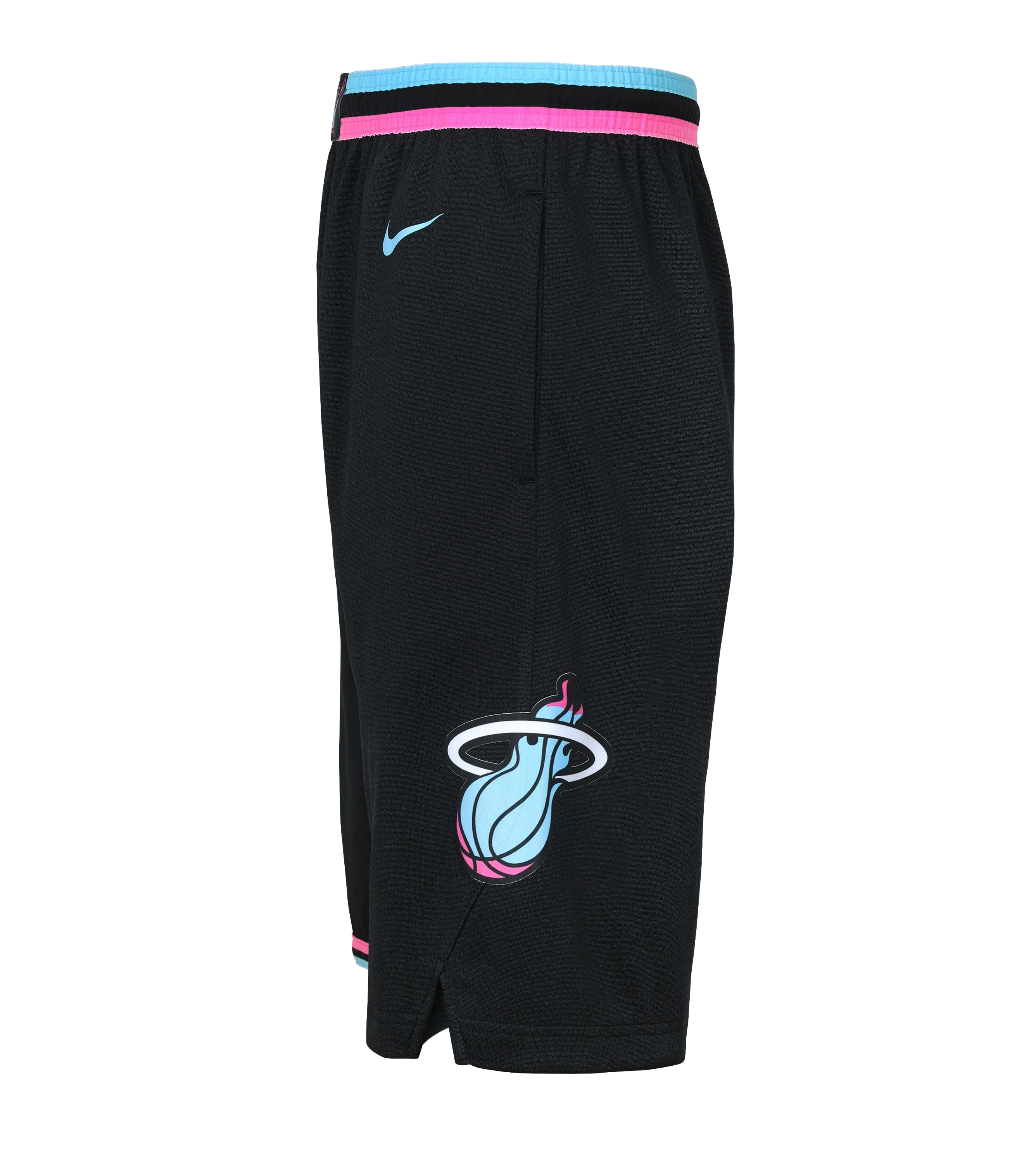 Nike Miami HEAT Original Vice Nights Youth Swingman Shorts - Image 3